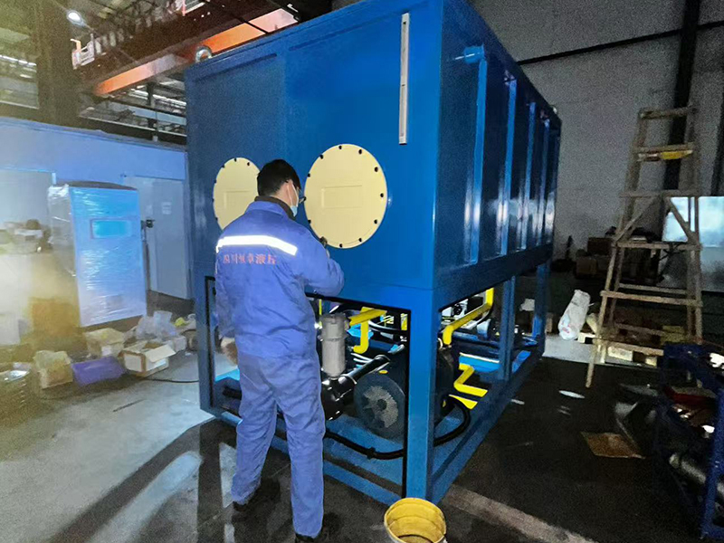 等静压机油站